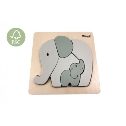 Elefántos fa puzzle - Magni