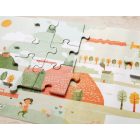 Városi kaland puzzle- kirakós játék - Marbushka 5+