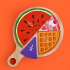  Mágneses matematikai játék, törtek - Finom ételek segítségével - MierEdu 3+