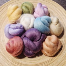 Merinói gyapjú 10szín - pasztell 100 g