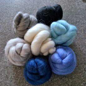 Merinói gyapjú - téli színek