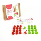 Milaniwood Pörgettyűs fa társasjáték – Mozgásos, ügyességi játék gyerekeknek 4 éves kortól