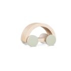 Fa autó zöld kerékkel - Milin