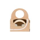 Fa autó zöld kerékkel - Milin