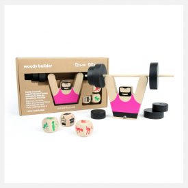 Woody Builder - mozgásfejlesztő fa ügyességi játék 6+