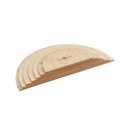 PINTER WOODS Natúr (cseresznye) félkörök - 9 darabos