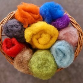   Paplangyapjú mesegyapjú - szivárvány színeiben 10 szín  - 100g