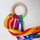 Szivárvány csörgő - Pure Montessori Toys