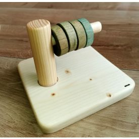   Vízszintes montessori torony - zöld -  Pure Montessori Toys
