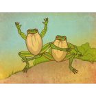 A világlátott békák