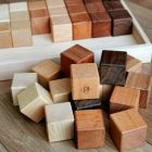ÉPÍTŐKOCKA PINTER WOODS 40 DB. - Natúr