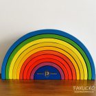 Pinter Woods Festett szivárvány kék - 10 ív