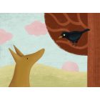 Alvó nő rókával - Maros Krisztina