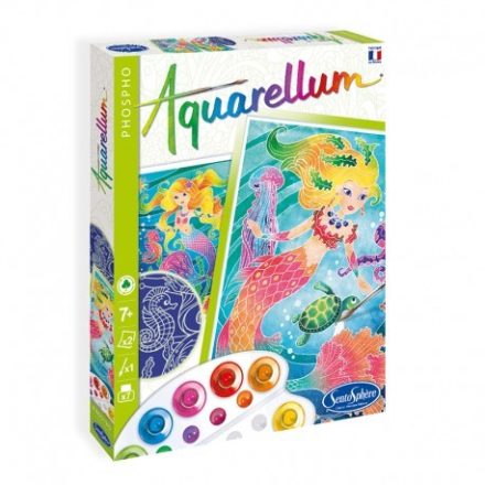 Aquarellum - sellők, nagy, foszforeszkáló 6+ Sentosphere SA6416