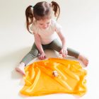 Sarah's Silk's selyemkendő - narancssárga