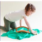 Sarah Silk's selyemkendő - smaragd