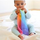 Sarah's Silk's rágókarika - szivárvány selyemmel