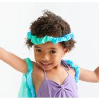 Sarah's Silks selyem hajszalag, hajfüzér - tenger