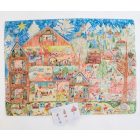 Keress és találj játékselyem kártyával -  Sarah's Silks Karácsony a babaházban