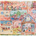 Keress és találj játékselyem kártyával -  Sarah's Silks Karácsony a babaházban