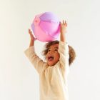 Sarah's Silks virágosrét színű labdajáték selyemből