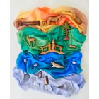 Sarah Silk's elvarázsolt selyemkendő - tenger - óriás