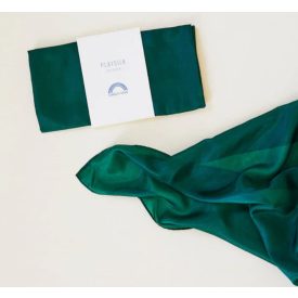 Sarah's silks selyemkendő - örökzöld nagy