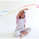 Sarah's Silks selyemjáték Maxi, varázspálca szivárványos szalaggal és golyóval