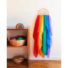 Sarah's Silks fa tároló selymekhez - szivárvány alakú