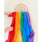 Sarah's Silks fa tároló selymekhez - szivárvány alakú