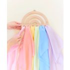 Sarah's Silks fa tároló selymekhez - szivárvány alakú