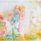 Sarah's Silks Tündérország selyemkendő kártyával - Keress és Találj! 