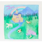 Sarah's Silks játszóselyem szivárvány unikornis