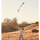 Sarah's Silks üstökös labda nagy - szivárvány színeiben