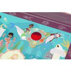 2 az 1-ben mágneses puzzle és felfedező játék mágikus lencsével, Sellők Scratch Europe 