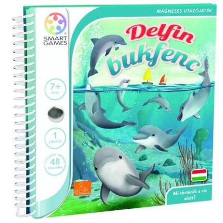 Magnetic Travels - Delfin bukfenc mágneses logikai fejlesztő játék 7+ Smart Games