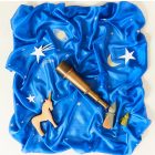 Sarah's silks selyemkendő - csillagos éjszaka