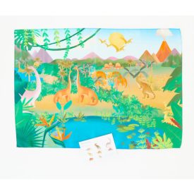   Sarah's Silks Dinók selyemkendő kártyával - Keress és találj!