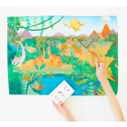 Sarah's Silks Dinók selyemkendő kártyával - Keress és találj!