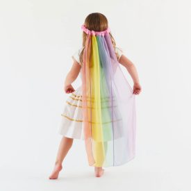 Lágy szivárványfátyol Sarah's Silks