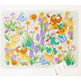   Sarah's Silks nyuszik és tojások selyemkendő kártyával - Keress és találj!