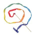 Sarah's Silks selyemjáték, varázspálca szivárványos szalaggal és golyóval 