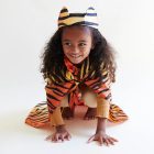 Tigrises játszóselyem Sarah's Silks