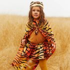 Tigrises játszóselyem Sarah's Silks