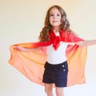 Sarah's Silks elvarázsolt selyemjáték - tűz - óriás