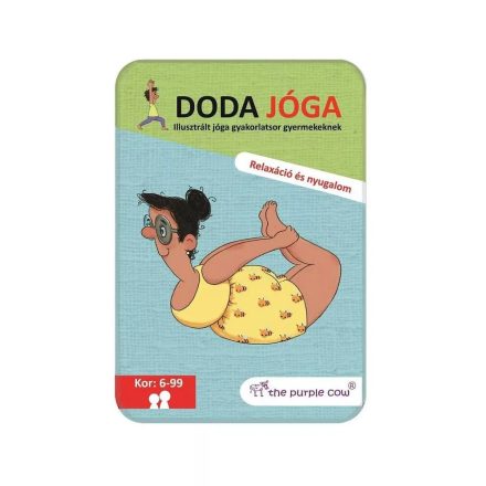 Doda jóga: Relaxáció és nyugalom jóga gyermekeknek - foglalkoztató kártyák 6+
